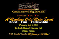 King Zulu 2017 Candidate Adonis C. Expose' "Membership Has Its Privileges"