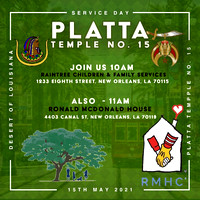 2021 Platta Temple #15 & Platta Court 114 Service Day